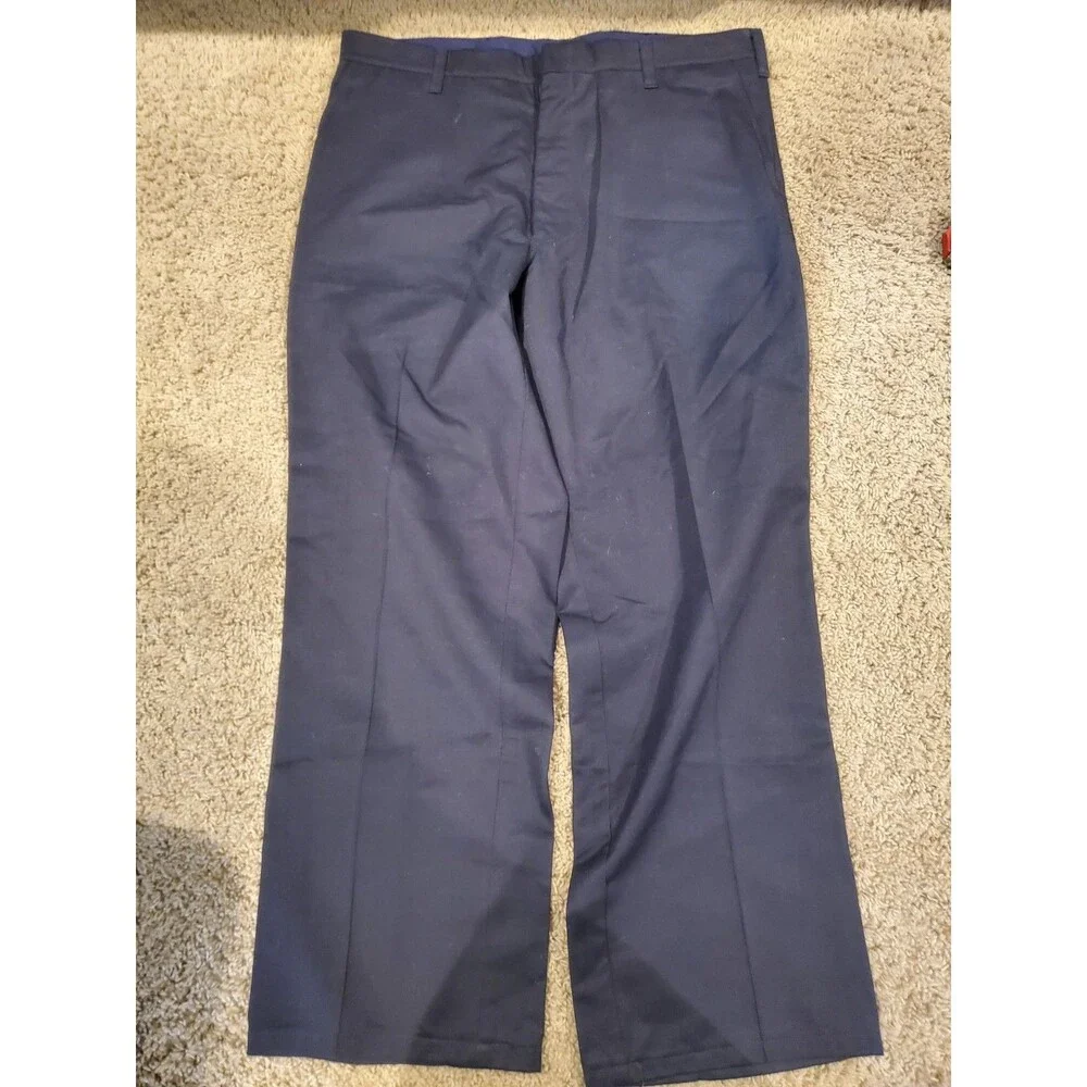 NWT Topps FireWear Safety Apparel Flame Resistant FR Pants Navy Modacrylic 40